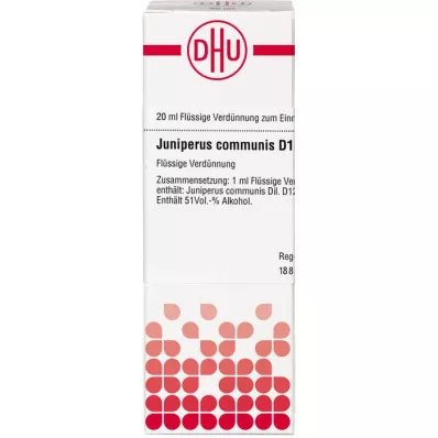 Juniperus Comm d12, 20 ml Juniperus Comm d12, 20 ml