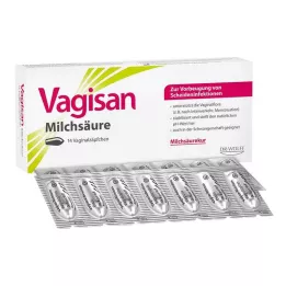 VAGISAN Mjölksyra vaginalsuppositorier, 14 st