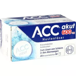 ACC Akuta 600 brusande tabletter, 20 st