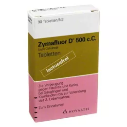 ZYMAFLUOR D 500 C C -tabletter, 90 st