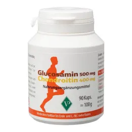 Glukosamin 500 mg + kondroitin 400 mg kapslar, 90 st