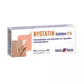 NYSTATIN Holsten filmdragerade tabletter, 20 st