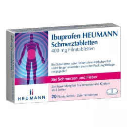 IBUPROFEN Heumann smärttabletter 400 mg, 20 st