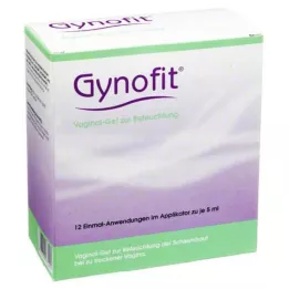 GYNOFIT Vaginal Gel för fuktgivande, 12X5 ml