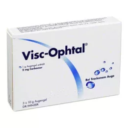 VISC OPHTAL Ögongel, 3X10 g
