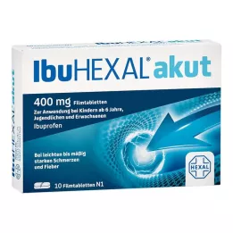 IBUHEXAL akut 400 filmdragerade tabletter, 10 st