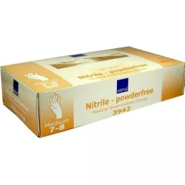 NITRIL handskar acceleratorfri pulver -fri medium, 100 st