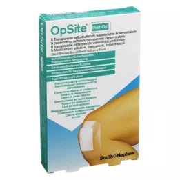 OPSITE Stolpe-OP 5x6,5 cm bandage, 5 st