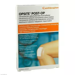 OPSITE Stolpe-OP 8,5x9,5 cm bandage, 5 st