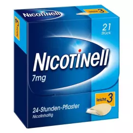 NICOTINELL 7 mg/24-timmars plåster 17,5 mg, 21 st