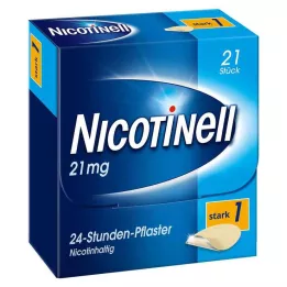 NICOTINELL 21 mg/24-timmars plåster 52,5 mg, 21 st