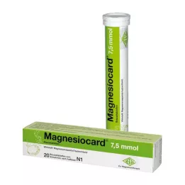 MAGNESIOCARD 7,5 mmol brustabletter, 20 st
