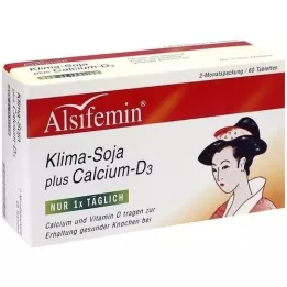 ALSIFEMIN Climate Soy Plus Calcium D3 -tabletter, 60 st