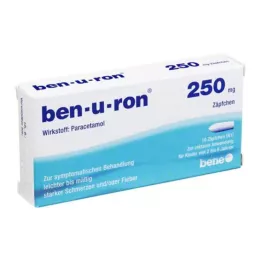 BEN-U-RON 250 mg stolpiller, 10 st