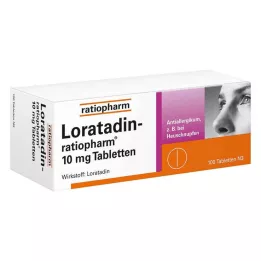 LORATADIN-ratiopharm 10 mg tabletter, 100 st