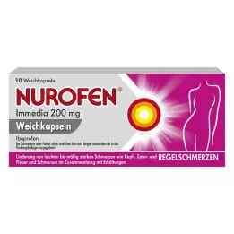 NUROFEN Immedia 200 mg mjuka kapslar, 10 st