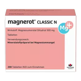 MAGNEROT CLASSIC N Tabletter, 200 st