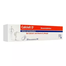 CALCIVIT D brustabletter, 20 st