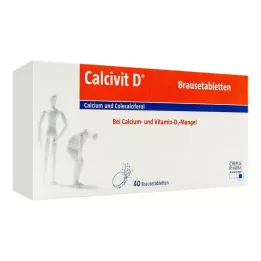 CALCIVIT D brustabletter, 40 st