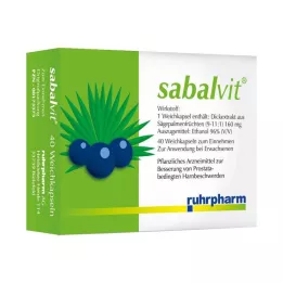 SABALVIT kapslar, 40 st