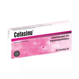 CEFASINU Tabletter, 20 st