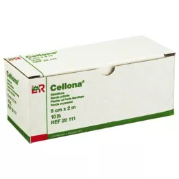 CELLONA gipsbandage 8 cmx2 m, 10 st