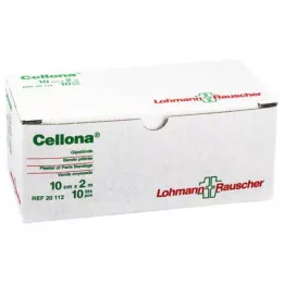 CELLONA Gipsbandage 10 cmx2 m, 10 st