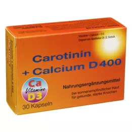 CAROTININ+Calcium D 400 kapslar, 30 st
