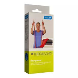THERA BAND Resa 2,5 m medelstark röd, 1 st
