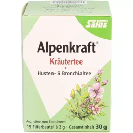 ALPENKRAFT hosta och bronkial te salus FBTL., 15 st