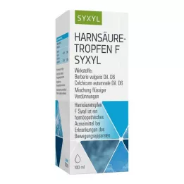HARNSÄURETROPFEN F Syxyl-lösning, 100 ml