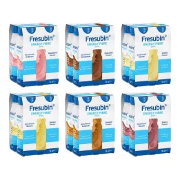 FRESUBIN ENERGY Fiber DRINK Dricksflaskor i blandad kartong 6X4X200 ml