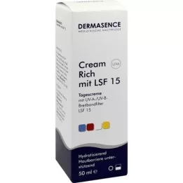 DERMASENCE kräm rik LSF 15, 50 ml