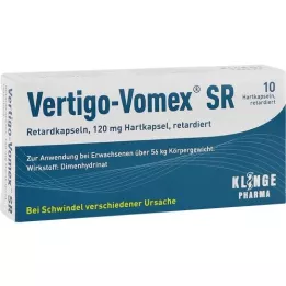 VERTIGO-VOMEX SR Retardkapslar, 10 st