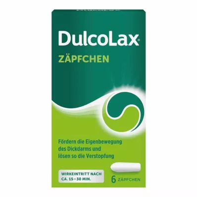 DULCOLAX Suppositorier, 6 st DULCOLAX Suppositorier, 6 st