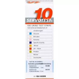 SERVO 10 testremsor, 100 st