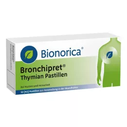 BRONCHIPRET Timjanpastiller, 50 st