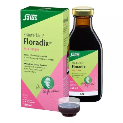 FLORADIX med oral lösning av järn, 250 ml