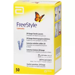 FREESTYLE Lansetter, 50 st