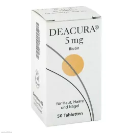 DEACURA 5 mg tabletter, 50 st