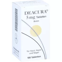DEACURA 5 mg tabletter, 100 st