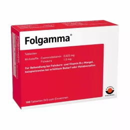 FOLGAMMA Tabletter, 100 st