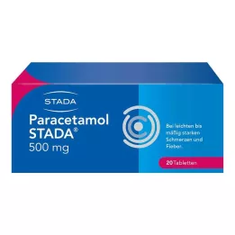 PARACETAMOL STADA 500 mg tabletter, 20 st