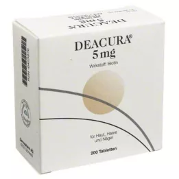DEACURA 5 mg tabletter, 200 st