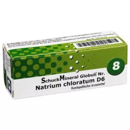SCHUCKMINERAL Globuli 8 natriumkloratum D6, 7,5 g