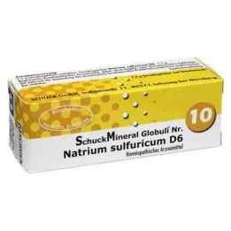 SCHUCKMINERAL Globuli 10 natriumsvavilicum D6, 7,5 g