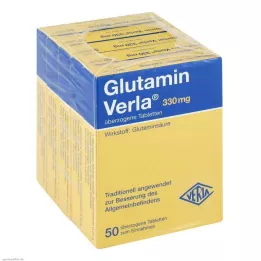 GLUTAMIN VERLA dragerade tabletter, 250 st