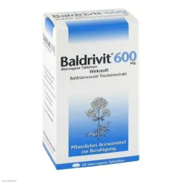 BALDRIVIT 600 mg dragerade tabletter, 50 st