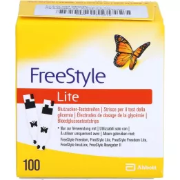 FREESTYLE lite testremsor utan kodning, 100 st