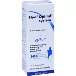 HYA-OPHTAL System ögondroppar, 10 ml